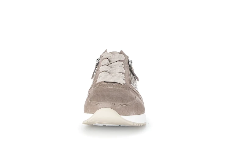 Sneakers sable en suède