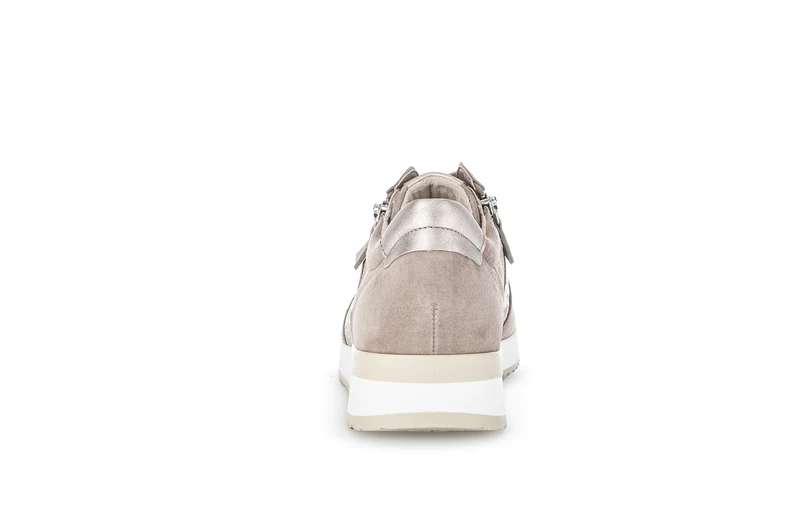 Sneakers sable en suède