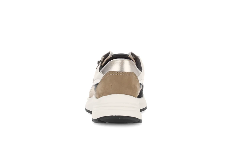 Basket en cuir et textile (adaptée Hallux Valgus)