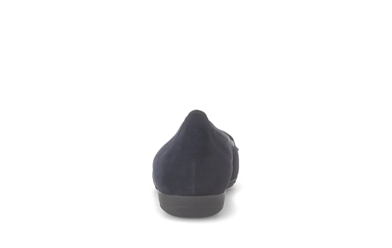 Ballerines bleues en nubuck