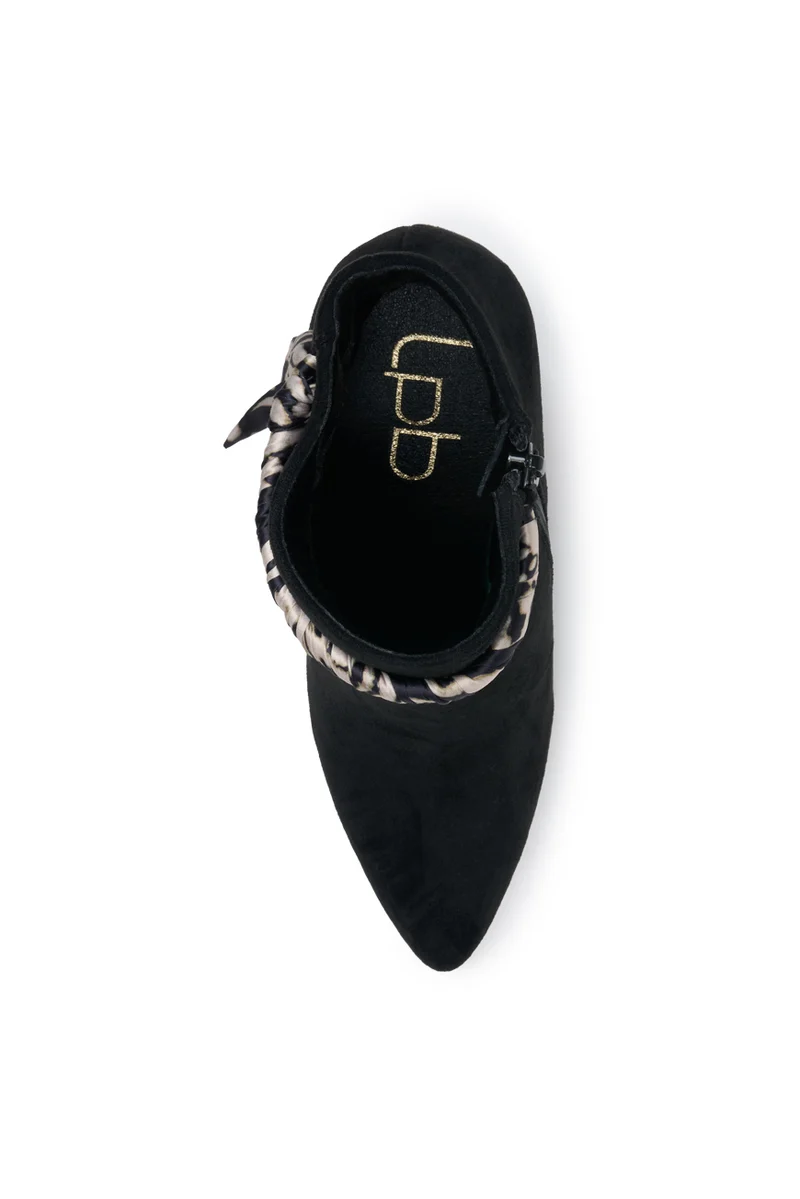 BOTTINES PHILIPINE NOIR SUEDINE