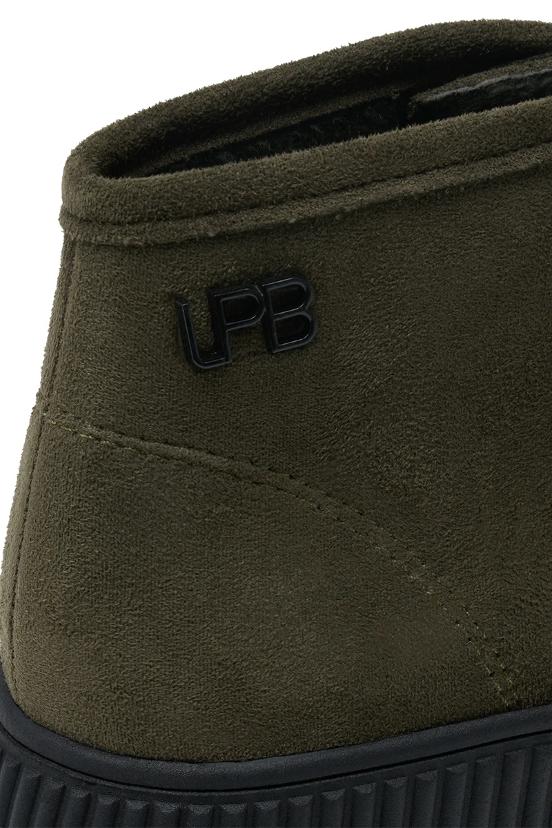 DERBIES PIPER KAKI SUEDINE