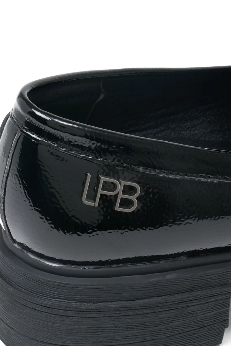 DERBIES POLLY NOIR NAPLACK
