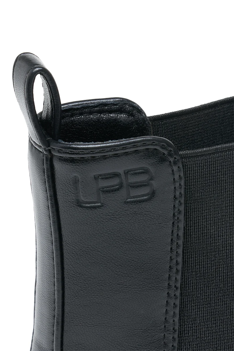 BOTTINES PIERINE NOIR PU