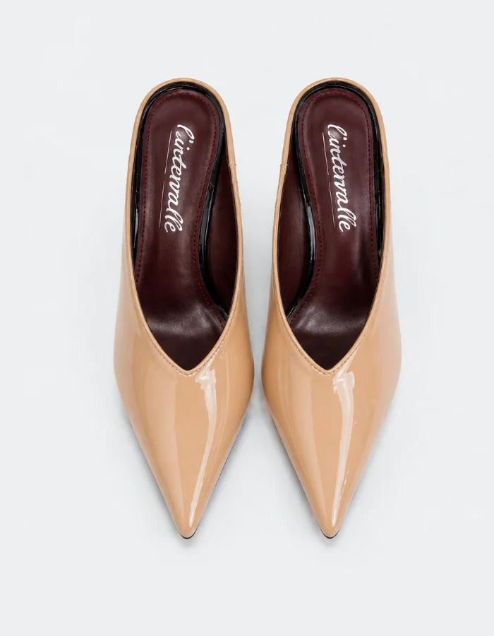 Amelie Beige Patent