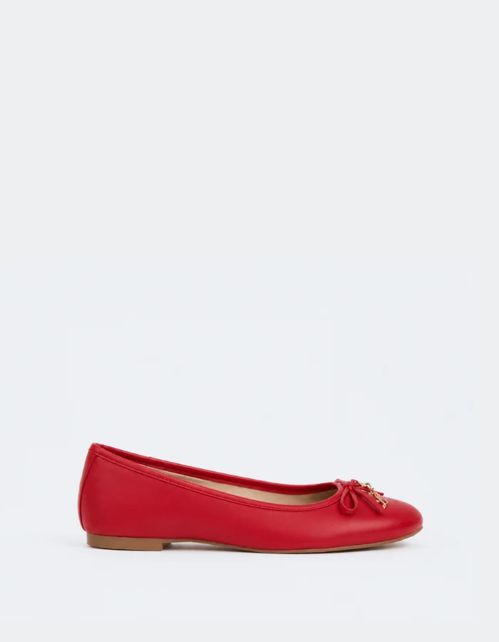 Maira Red Leather
