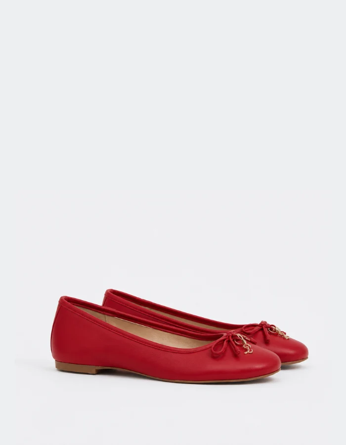 Maira Red Leather