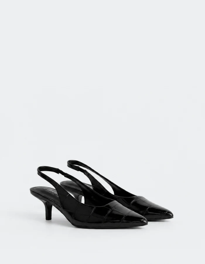 Rosie Black Croco