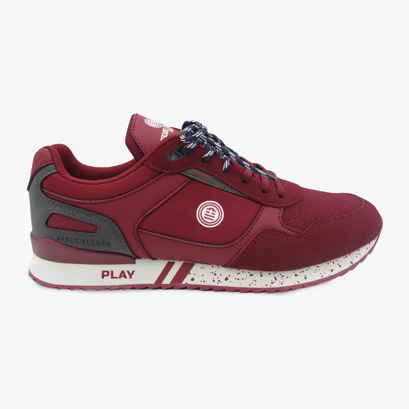 Sneaker Chamonix SBPLAY rouge merlot