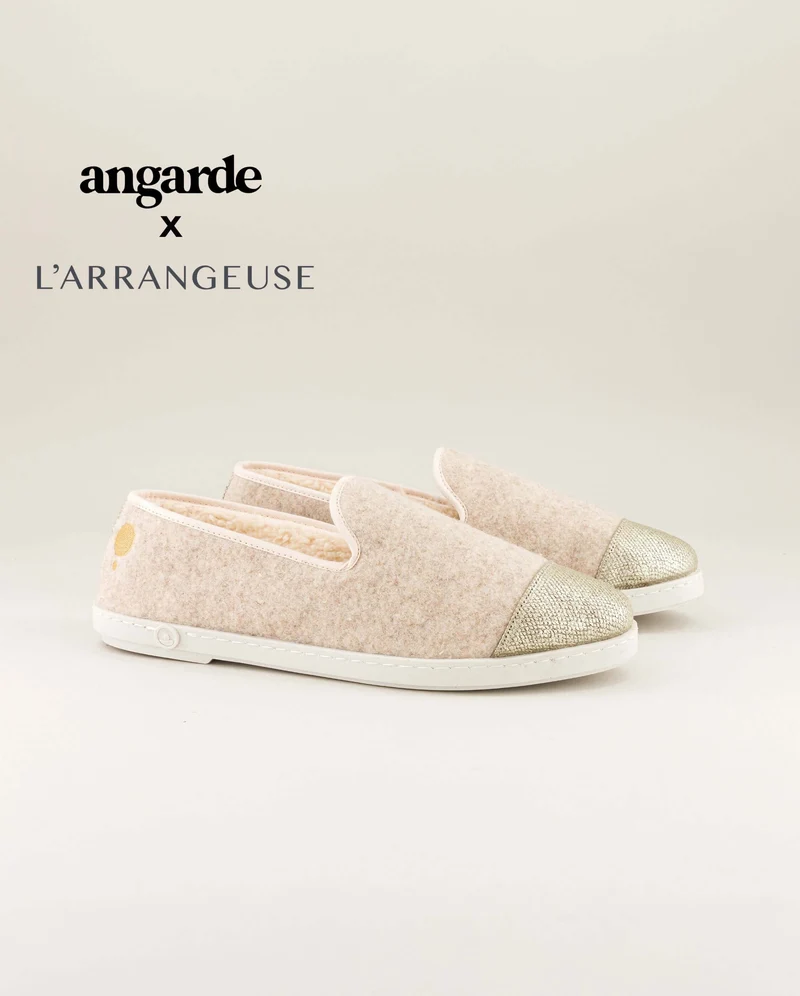 Chausson femme Bruson, collab' x l'arrangeuse