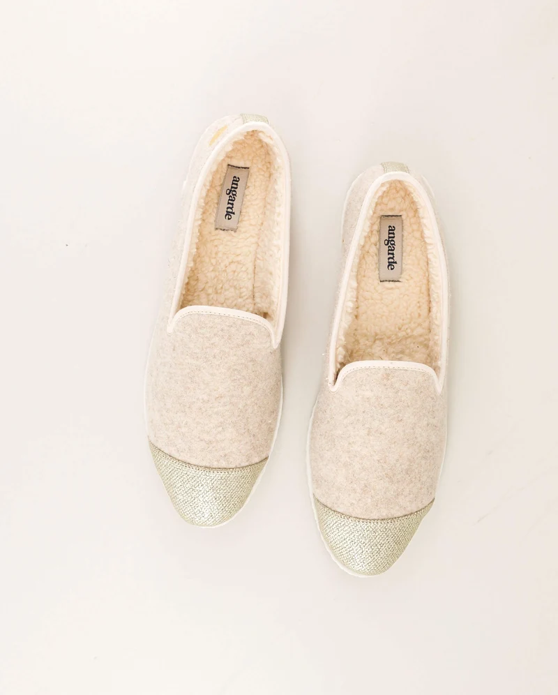 Chausson femme Bruson, collab' x l'arrangeuse