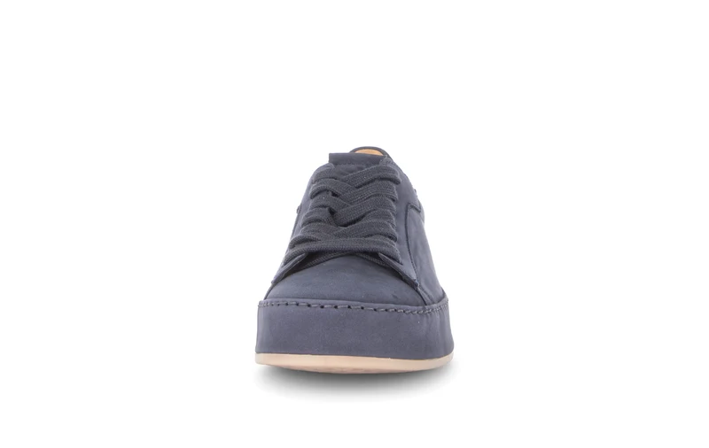 Baskets bleues en velours