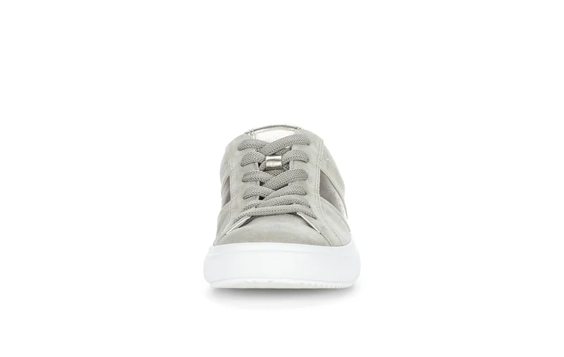 Baskets vertes en velours