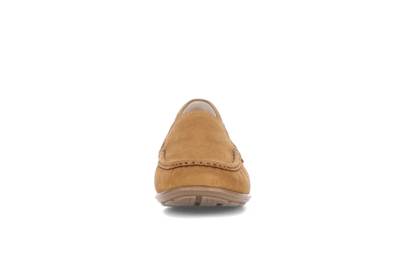 Mocassins marron en velours