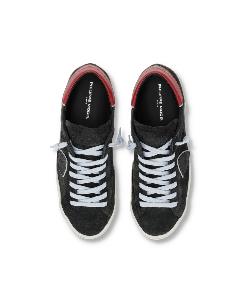 Sneakers Prsx Men, Black Red