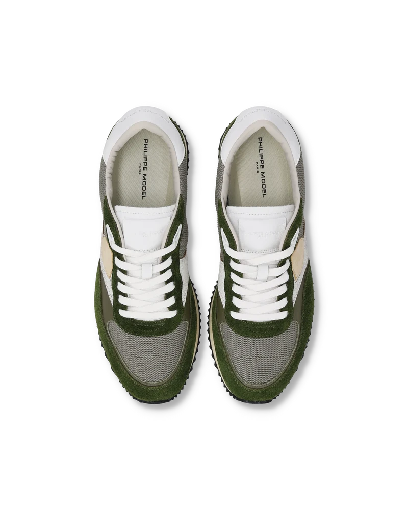 Sneakers Blville Men, Military Green White