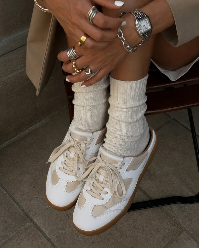 Solina Off White Leather