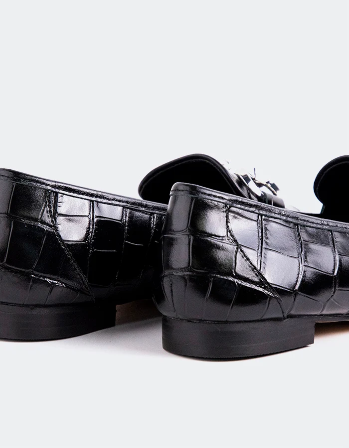 Ardelle Black Croco