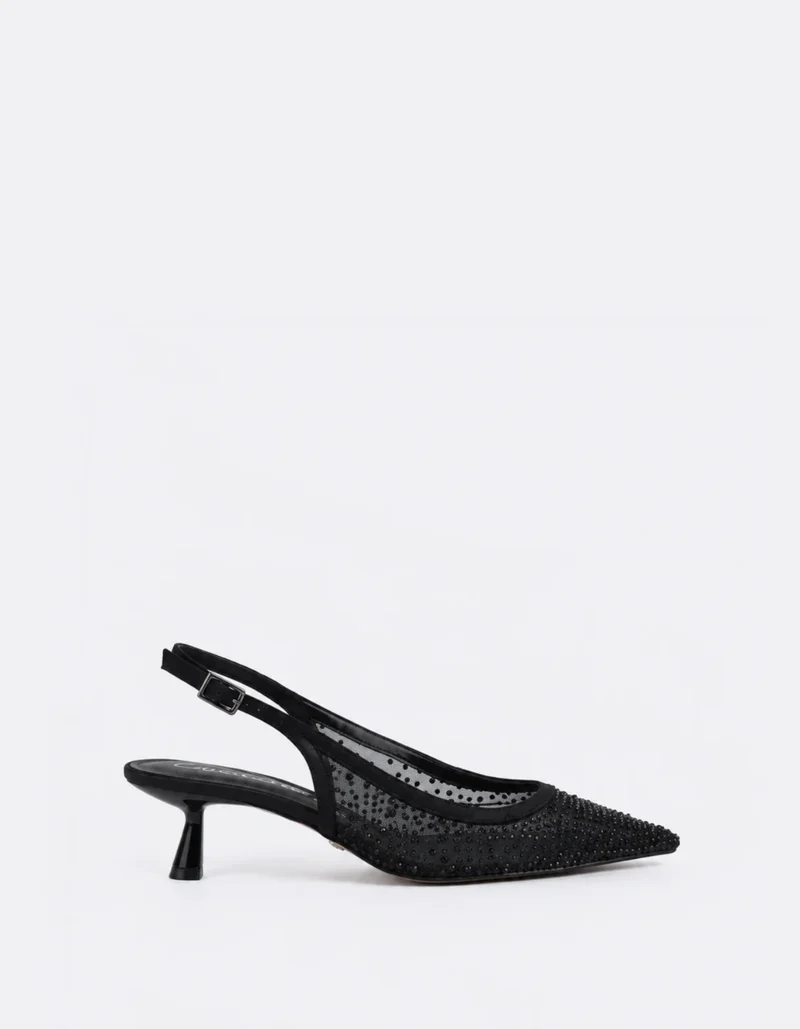 Glimora Black Mesh