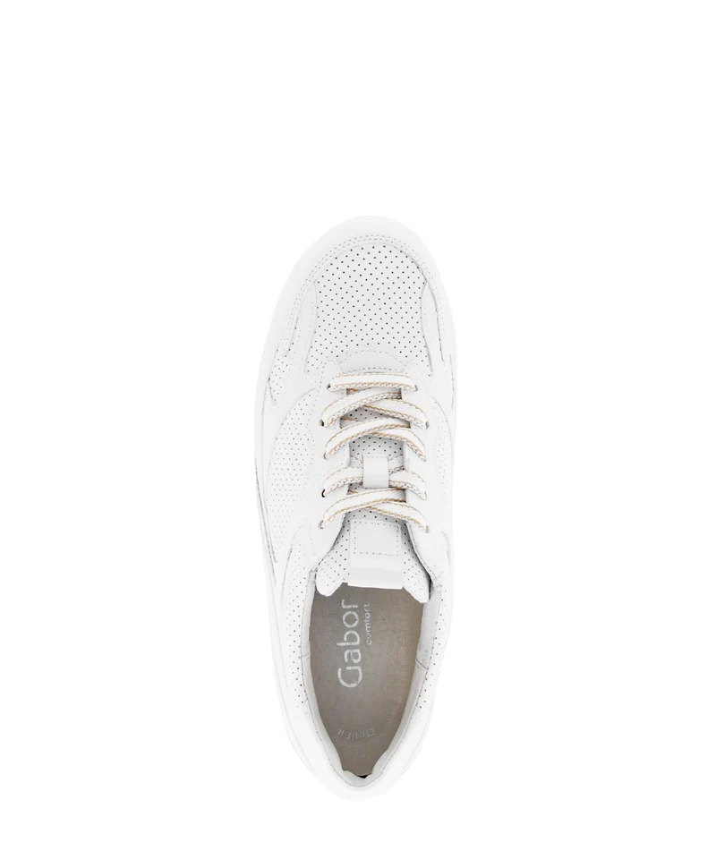 Baskets blanches en cuir