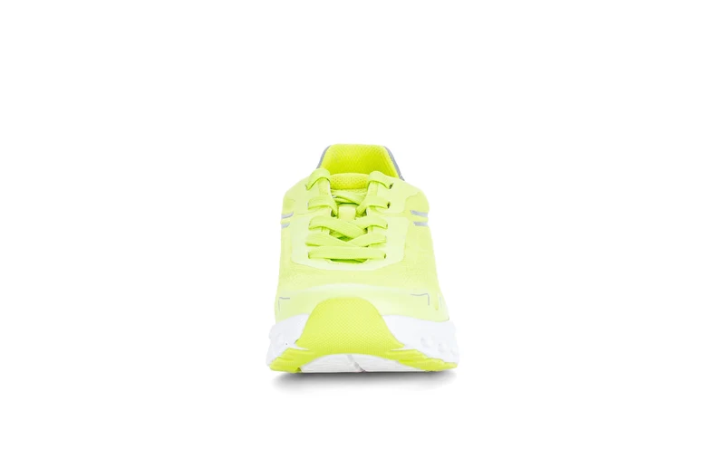 Baskets jaunes en cuir