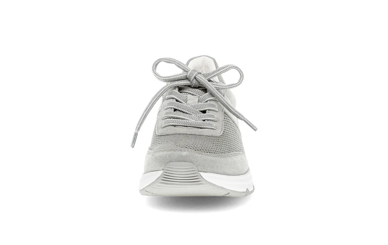 Baskets vertes en cuir