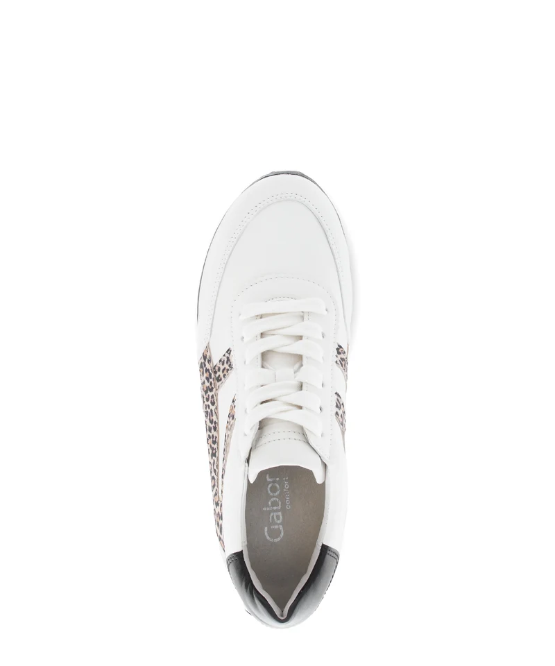 Baskets blanches en cuir
