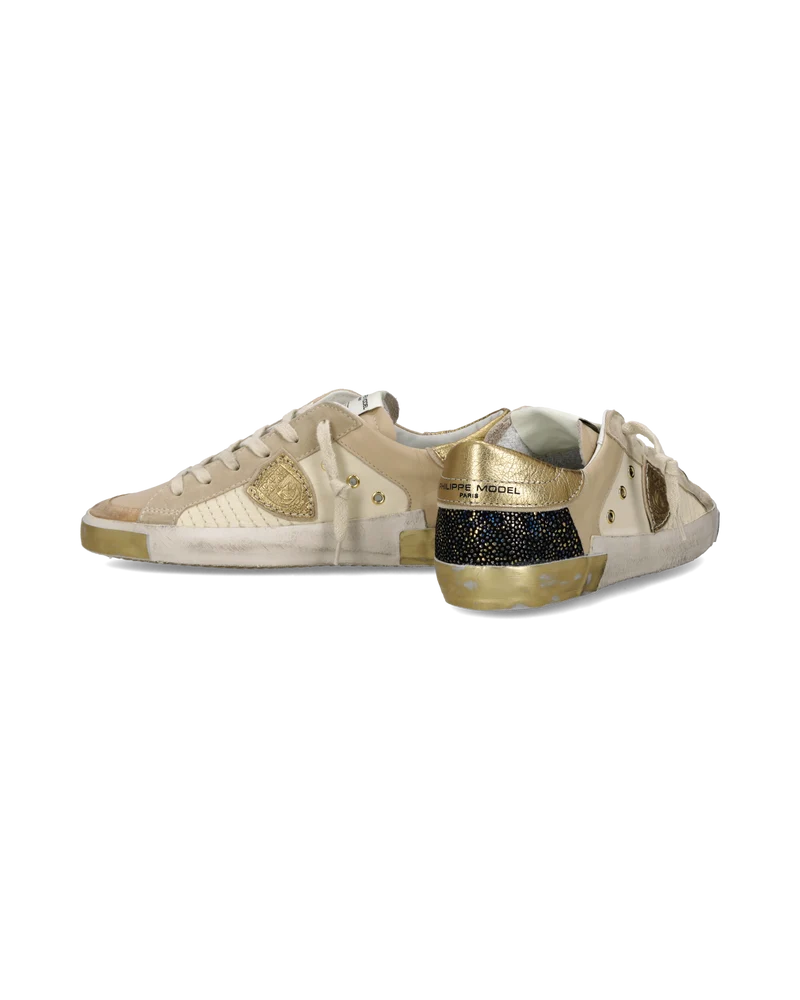 Sneakers Prsx Tennis Women, Gold Sand