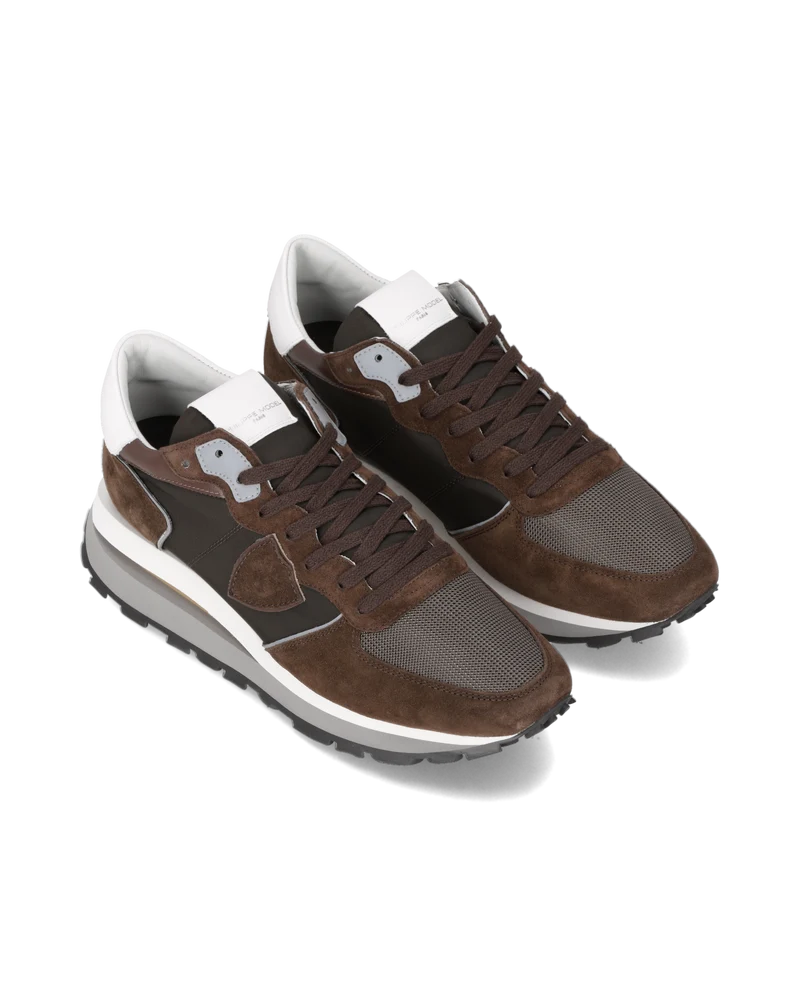 Sneakers Tropez Haute Running Men, Brown