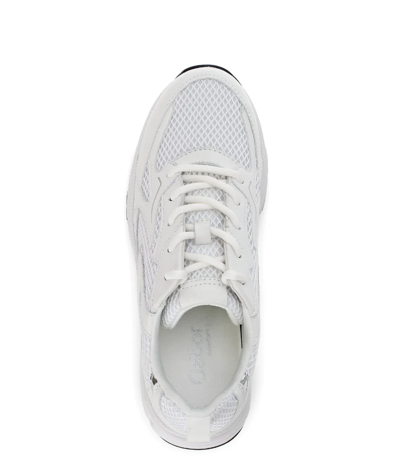 Baskets blanches en cuir