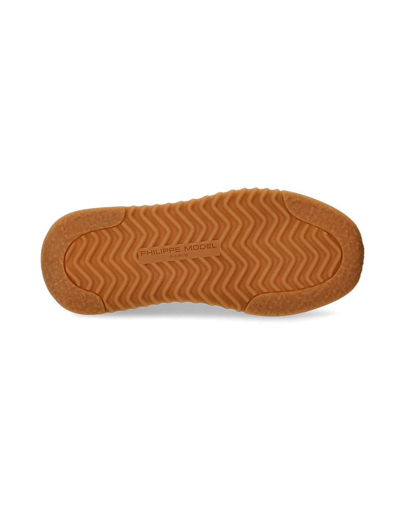 Men's Tropez 2.1 Low-Top Sneakers in Nylon And Leather, White