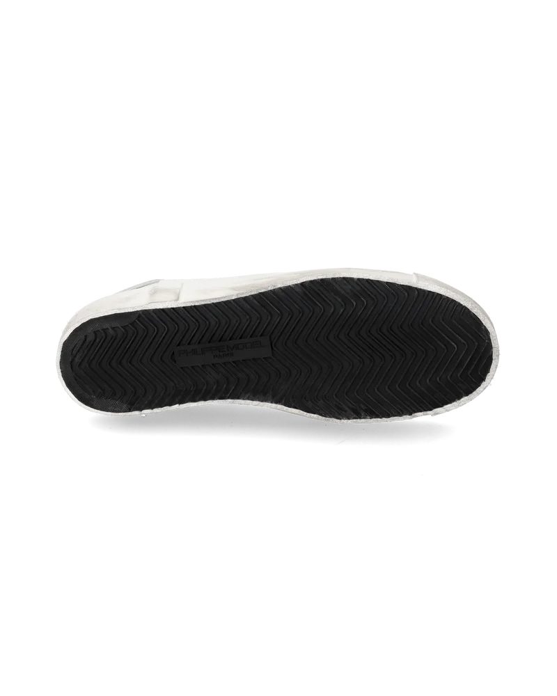 Women's Prsx Low-Top Sneakers in Leather, White