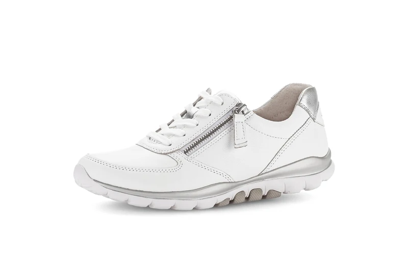 Baskets blanches en cuir