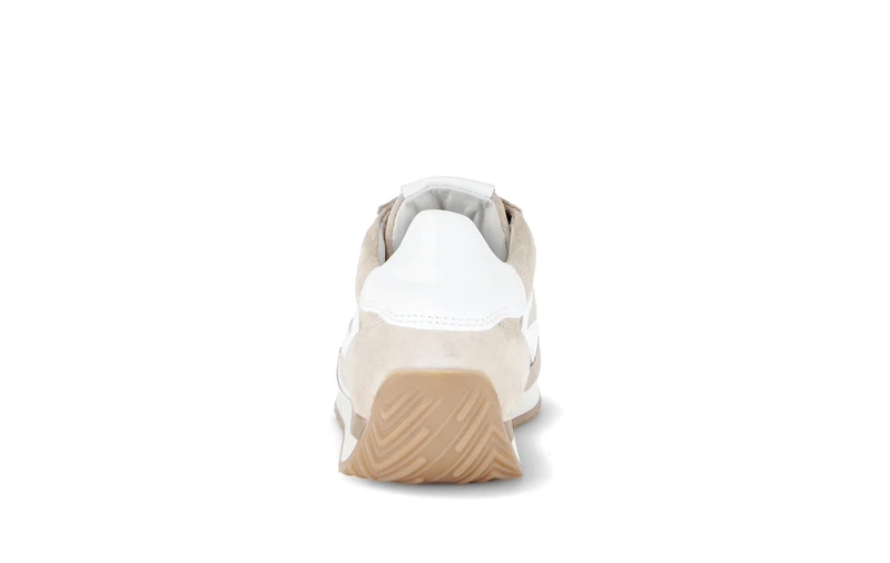 Baskets beiges en nubuck
