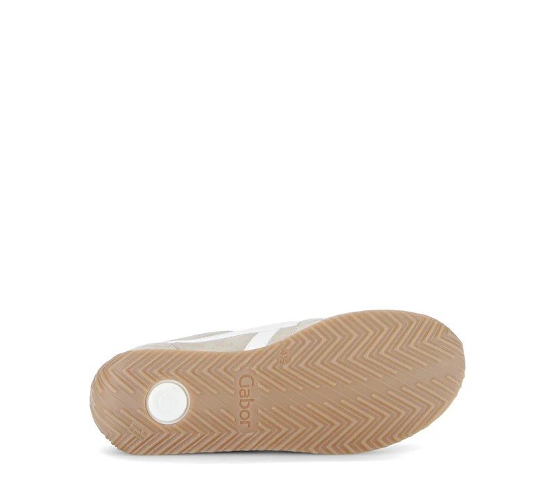 Baskets beiges en nubuck