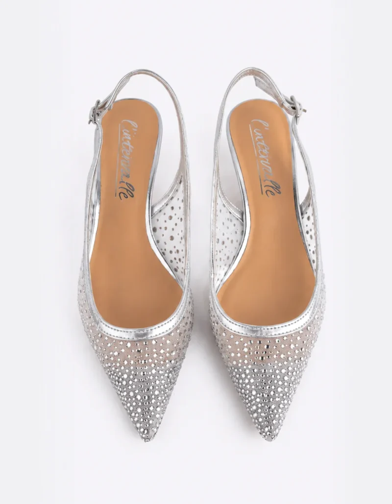Glimora Silver Mesh