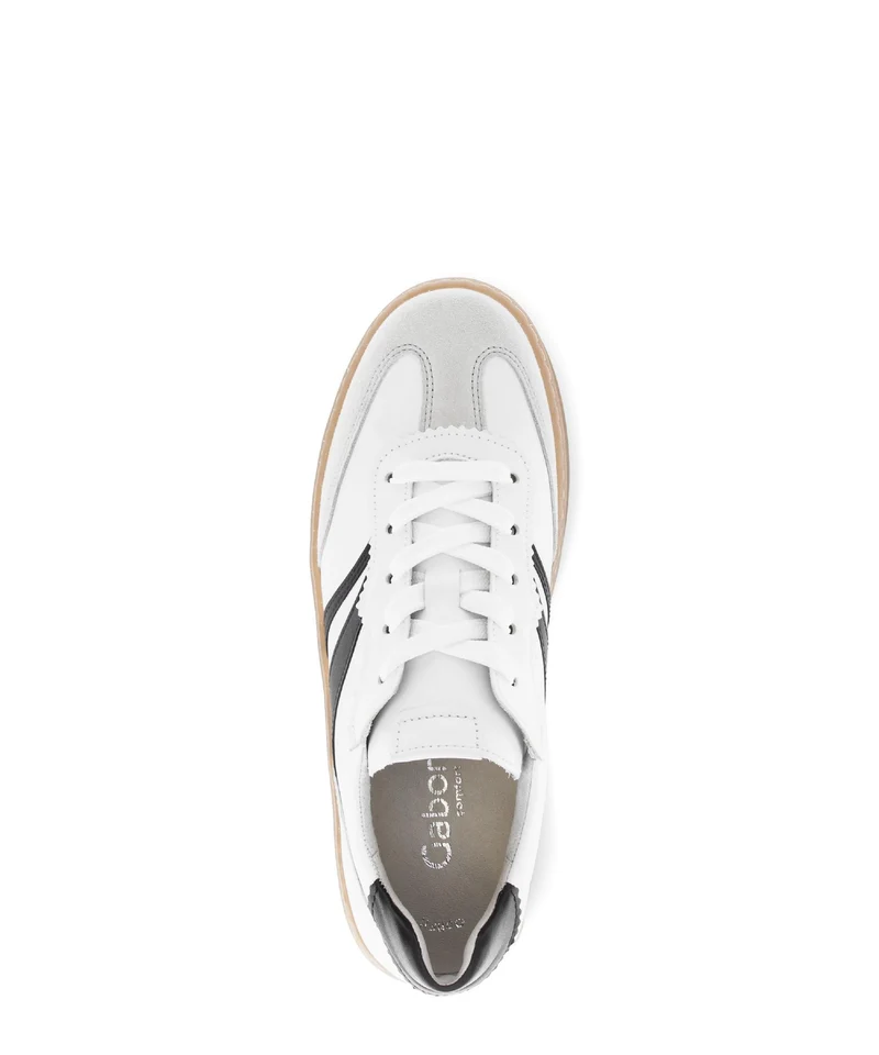 Baskets blanches en cuir