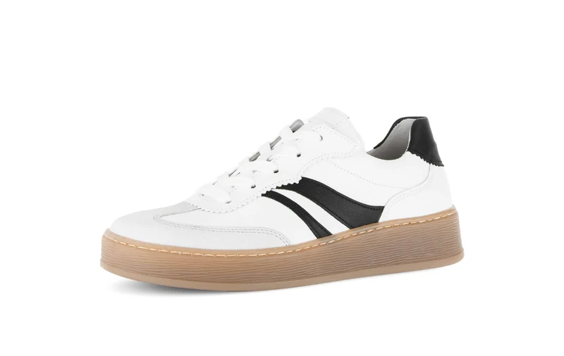 Baskets blanches en cuir