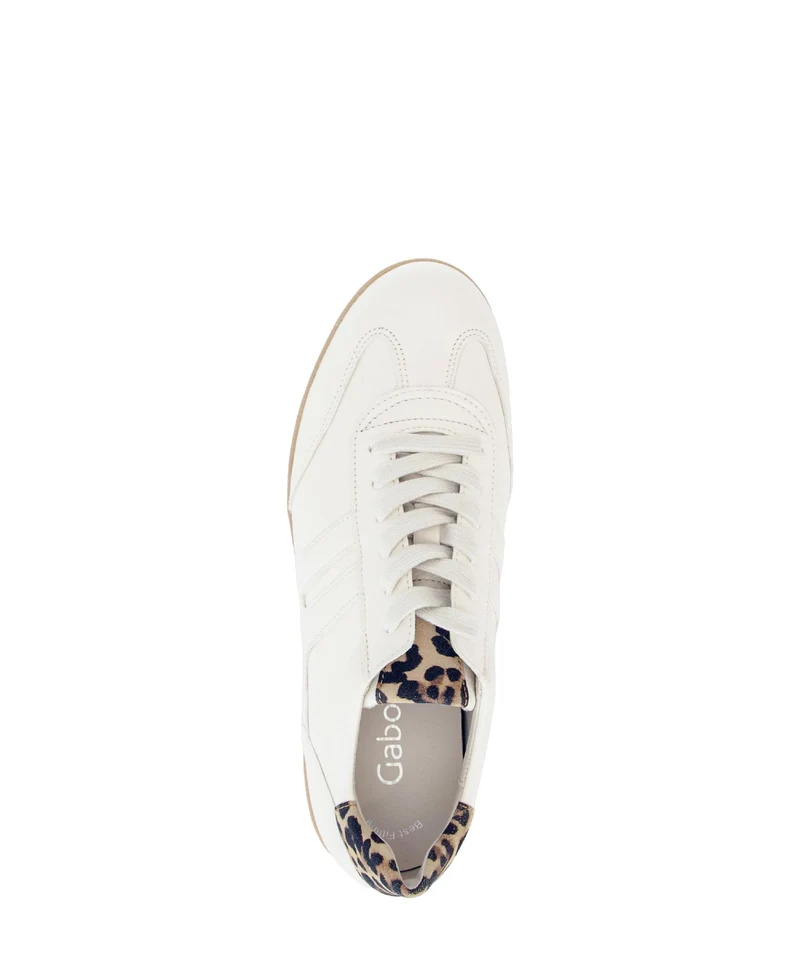 Baskets blanches en cuir