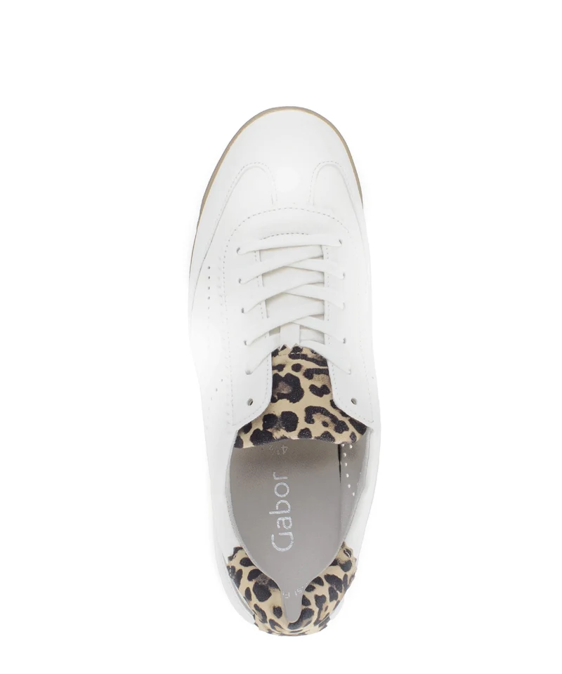 Baskets blanches en cuir