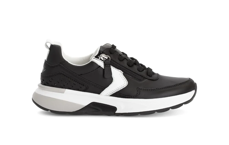 Baskets noires en cuir