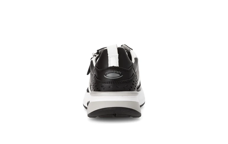 Baskets noires en cuir
