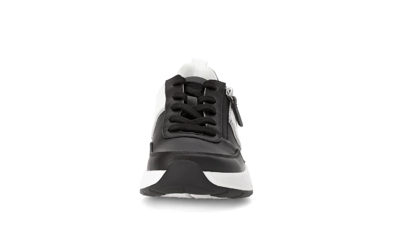 Baskets noires en cuir