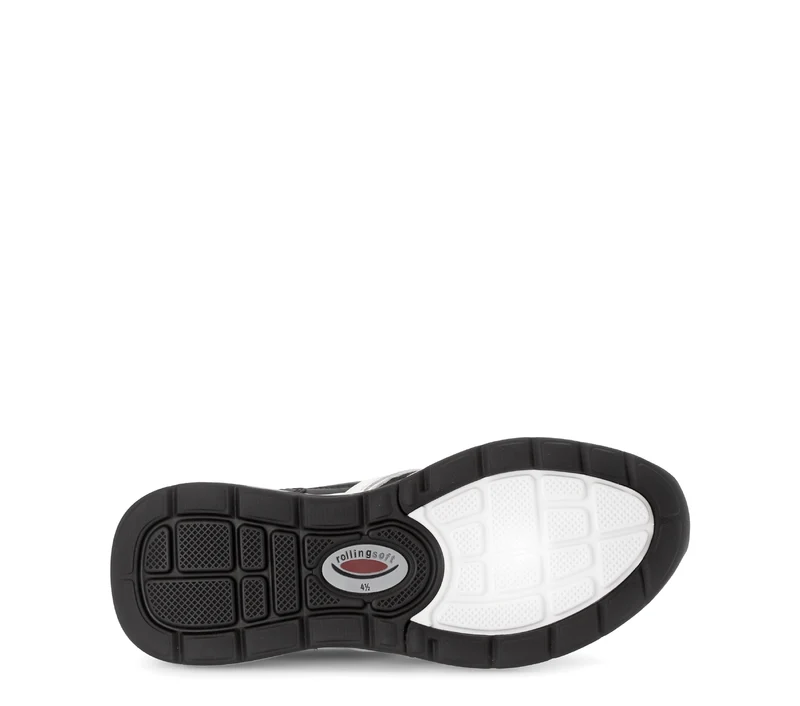 Baskets noires en cuir