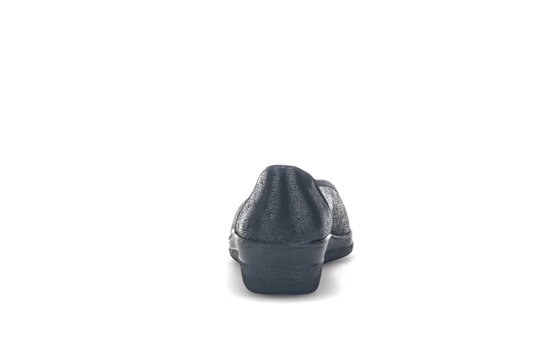 Ballerines noires en cuir