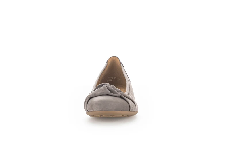 Ballerines marron en cuir