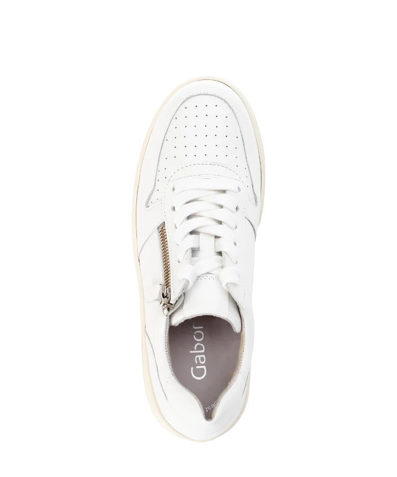 Baskets blanches en cuir
