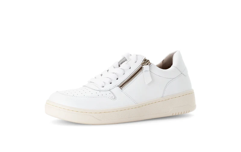 Baskets blanches en cuir