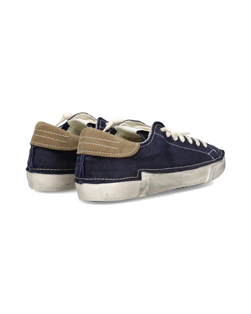 Sneakers Prsx Tennis Men, Blue Beige