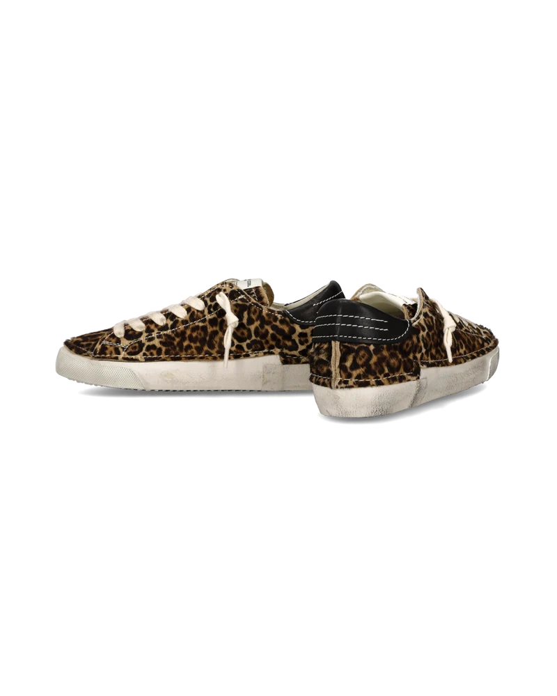 Sneakers Prsx Tennis Women, Animal Print Black